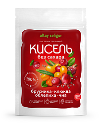 Кисель без сахара "Сибирские ягоды" 150 гр