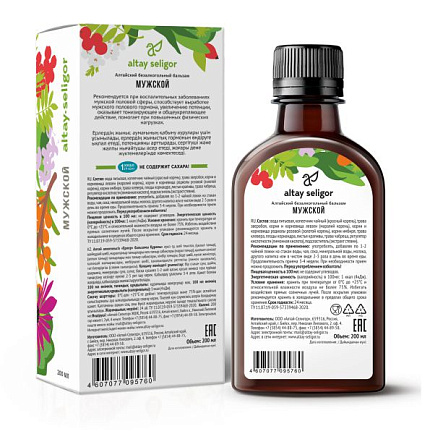 Мужской Бальзам без сахара