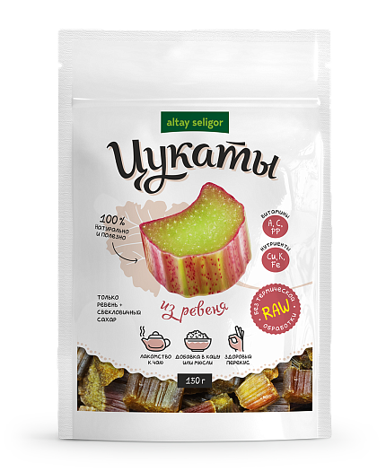Цукаты из ревеня