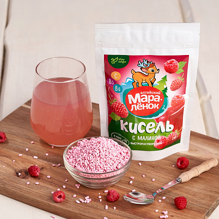 Кисель "Алтайский мараленок" Малина, 200 гр