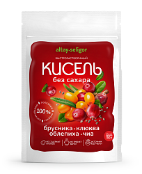 Кисель без сахара "Сибирские ягоды" 150 гр