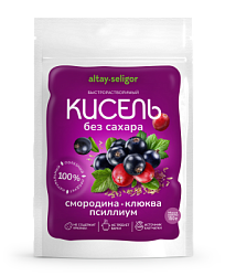 Кисель без сахара "Смородина Клюква" 150 гр