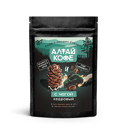 Кедровый напиток "Алтай кофе "С чагой" 120 гр